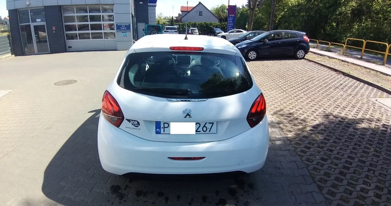 Peugeot 208 cena 25800 przebieg: 68300, rok produkcji 2015 z Krotoszyn małe 79